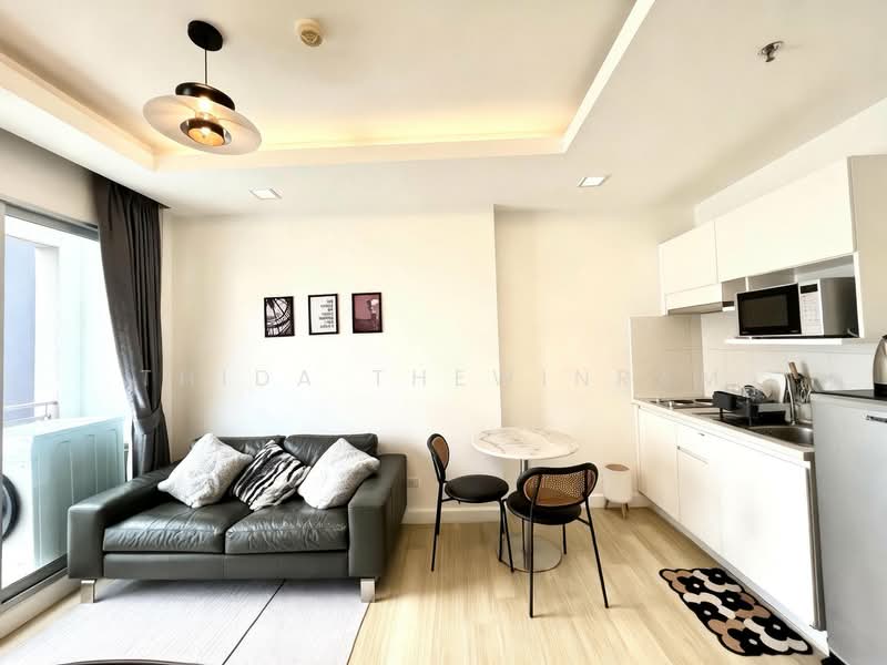 Thru Thonglor, Bangkok, Petchaburi Road, Bang Kapi, Huai Khwang, Bangkok, 1 Bedroom, 31 sqm, Condo For Rent, by Thida Thewinram, 500317953 - DDproperty.com