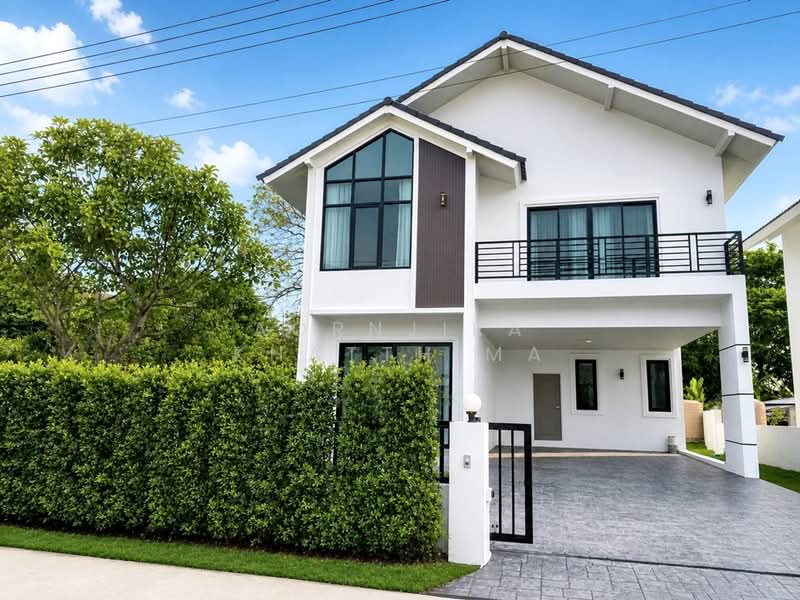 P0106/2 | หลังเดียวในโครงการ! Modern Pool Villa บ้านแหวน ใกล้กาดฝรั่งวิลเลจ 5 นาที, เชียงใหม่, บ้านแหวน, หางดง, เชียงใหม่, 360 ตร.ม., บ้านเดี่ยว ขาย, โดย Aornjira Khatthima, 500317970 - DDproperty.com