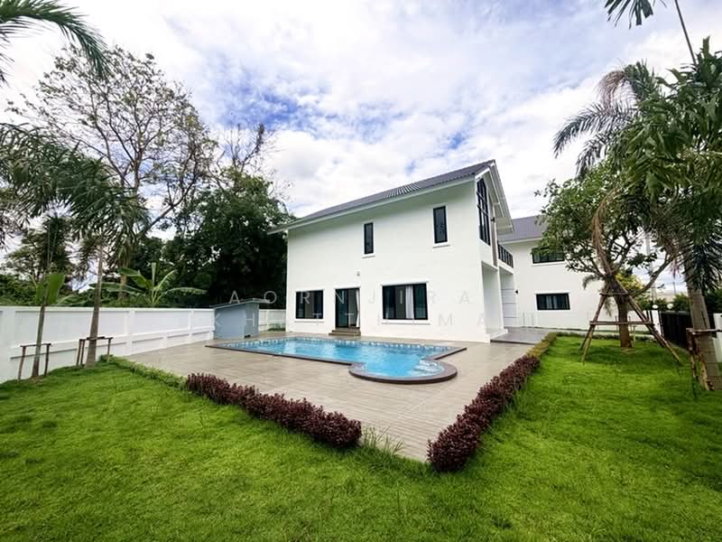 P0106/2 | หลังเดียวในโครงการ! Modern Pool Villa บ้านแหวน ใกล้กาดฝรั่งวิลเลจ 5 นาที, เชียงใหม่, บ้านแหวน, หางดง, เชียงใหม่, 360 ตร.ม., บ้านเดี่ยว ขาย, โดย Aornjira Khatthima, 500317970 - DDproperty.com