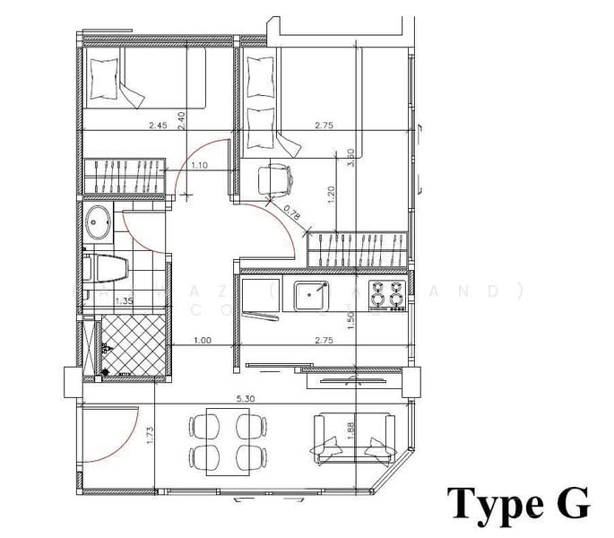 คอนโด 2 ห้องนอน The Ville Condo บ่อผุด ทำเลลงทุนเกาะสมุย, สุราษฎร์ธานี, บ่อผุด, เกาะสมุย, สุราษฎร์ธานี, 62 ตร.ม., ทาวน์เฮ้าส์ ขาย, โดย Fazwaz (Thailand) Co., Ltd., 500318741 - DDproperty.com