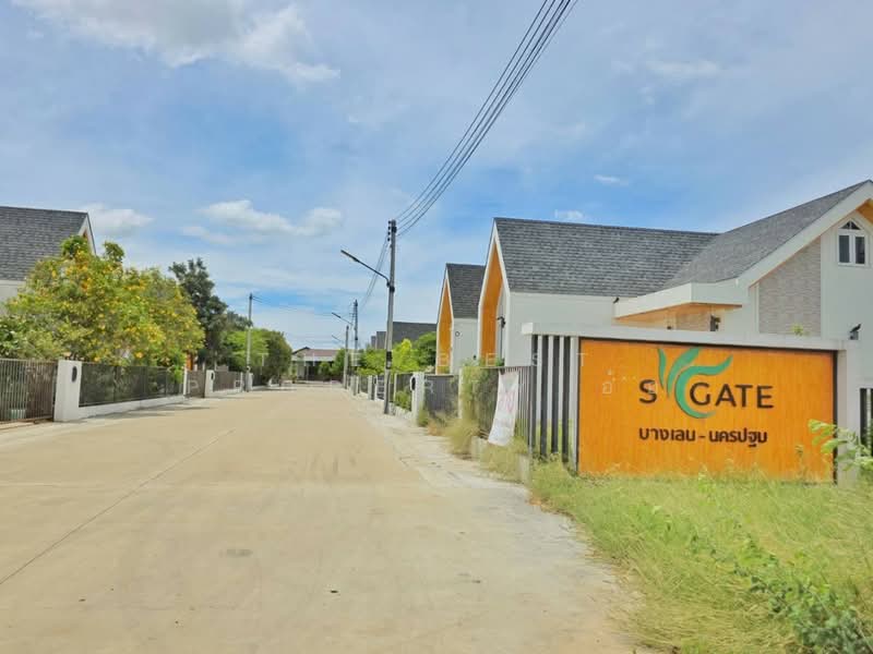 หมู่บ้านเอสเกต บางเลน-นครปฐม, Nakhon Pathom, Hin Mun, Bang Len, Nakhon Pathom, 2 Bedrooms, 110 sqm, Single Detached House For Sale, by The Best Property อ้อ, 500318898 - DDproperty.com