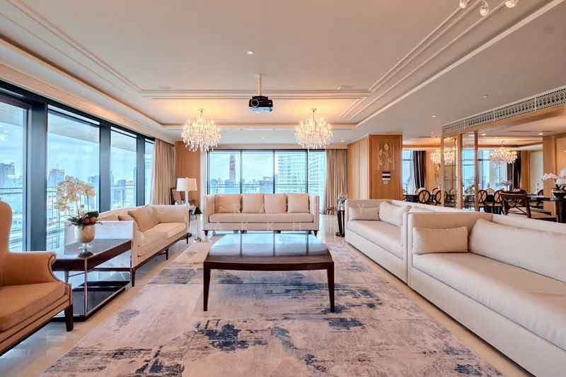 The St. Regis Bangkok (Residences), Bangkok, Rajdamri, Lumphini, Pathum Wan, Bangkok, 3 Bedrooms, 458 sqm, Condo For Rent, by Chirattiya Lakkham, 500319683 - DDproperty.com