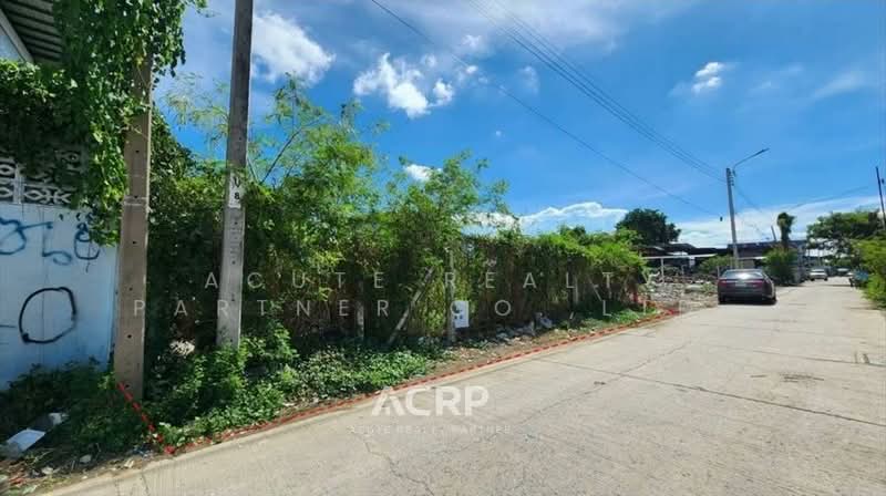 Land for Sale – Corner Plot with Two Road Frontages, Soi Sridan 3/3, near Yellow Line MRT, Samut Prakan, Samrong Nua, Muang Samut Prakarn, Samut Prakan, , 800 sqm, Land For Sale, by Acute Realty Partner Co.,Ltd., 500320641 - DDproperty.com