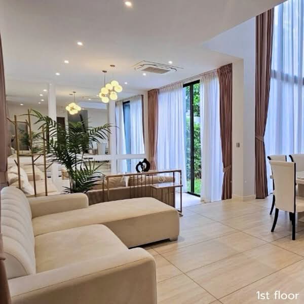 BuGaan Krungthep Kreetha, Bangkok, 109 15 Soi Krungthep Kreetha, Hua Mak, Bang Kapi, Bangkok, 4 Bedrooms, 430 sqm, Single Detached House For Rent, by Sittidach Ritkajorn (Jack ), 500320698 - DDproperty.com