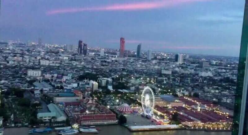 Watermark Chaophraya : วอร์เตอร์มาร์ค เจ้าพระยา, กรุงเทพ, ซอยเจริญนคร 39-41 ถนนเจริญนคร, บางลำภูล่าง, คลองสาน, กรุงเทพ, 285 ตร.ม., คอนโด ให้เช่า, โดย Noppharuj Nunta, 500320723 - DDproperty.com