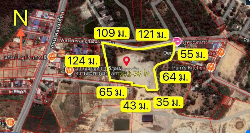 ขายที่ดินแปลงใกล้ถนนคลองเทียน ชะอำ 13-2-78 ไร่ ใกล้ถนนเพชรเกษมและทะเล อ.ชะอำ จ.เพชรบุรี, เพชรบุรี, ชะอำ, เพชรบุรี, 21,912 ตร.ม., ที่ดิน ขาย, โดย Chayanoot, 500320831 - DDproperty.com
