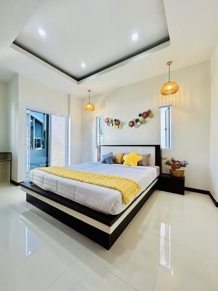 Single - storey house, 45.7 square wah, Pong Subdistrict, Bang Lamung, Chon Buri (Pattaya), มาบประชัน, Poong, Bang Lamung (Pattaya), Chon Buri (Pattaya), 3 Bedrooms, 135 sqm, Single Detached House For Rent, by Connex Property, 500321083 - DDproperty.com