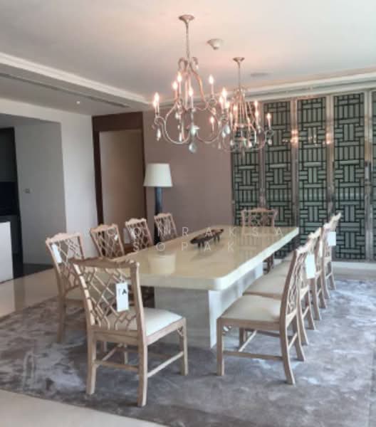 The St. Regis Bangkok (Residences), Bangkok, Rajdamri, Lumphini, Pathum Wan, Bangkok, 3 Bedrooms, 325 sqm, Condo For Rent, by Boonraksa Sopak, 500321668 - DDproperty.com