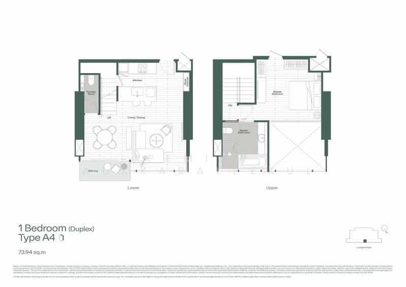 Dusit Central Park (Residences), Bangkok, 946 Rama 4 Road, Silom, Bang Rak, Bangkok, 1 Bedroom, 74 sqm, Condo For Sale, by Pemika Aukkaraleekul, 500321775 - DDproperty.com