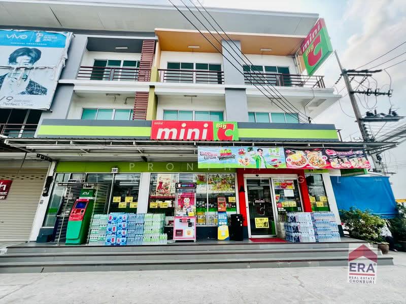 ขายอาคารพาณิชย์3ชั้น ติดถนนใหญ่พานทอง พร้อมผู้เช่า Mini Big C รับรายได้ทันที, ชลบุรี, , พานทอง, ชลบุรี, 856 ตร.ม., ตึกแถว-อาคารพาณิชย์ ขาย, โดย Pronthip Wattanasatiengul, 500321815 - DDproperty.com