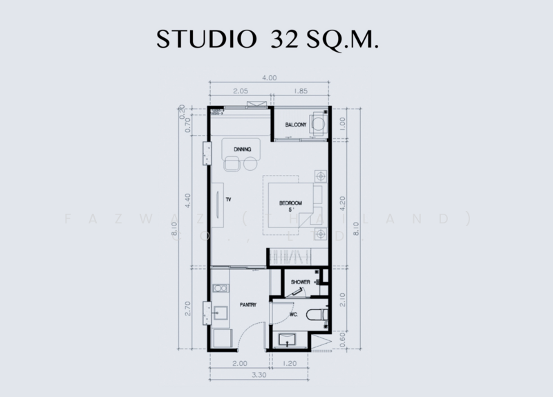 Bellevue Beachfront, Phuket, Bellevue Beach Front Tambon, Choeng Thale, Thalang, Phuket, Studio, 32 sqm, Condo For Sale, by Fazwaz (Thailand) Co., Ltd., 500321829 - DDproperty.com