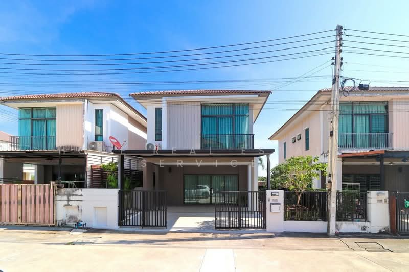 Pruksa Ville 71/2 Laem Chabang-Bang Lamung, Chon Buri (Pattaya), Soi Bang Lamung 3, Bang Lamung, Bang Lamung (Pattaya), Chon Buri (Pattaya), 3 Bedrooms, 180 sqm, Single Detached House For Sale, by HOME Real Estate Service, 500321888 - DDproperty.com