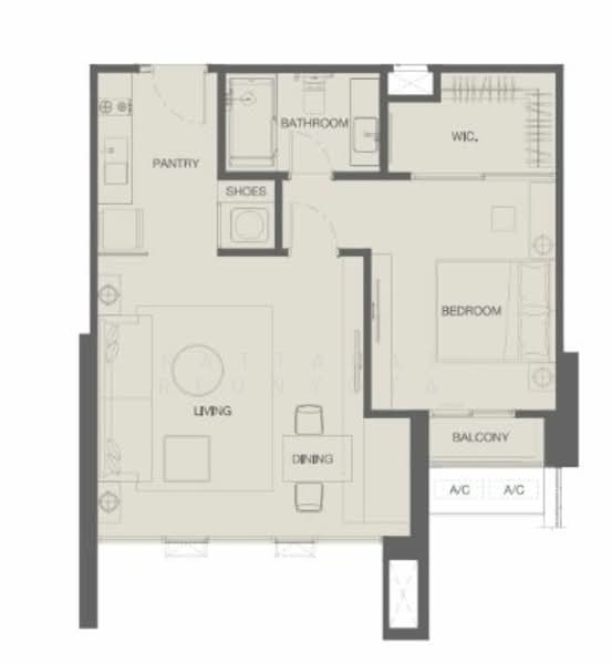 The Room Sukhumvit 38, Bangkok, Soi Sukhumvit 38, Phra Kanong, Khlong Toei, Bangkok, 1 Bedroom, 53 sqm, Condo For Sale, by Nattapat Reunyota, 500321912 - DDproperty.com