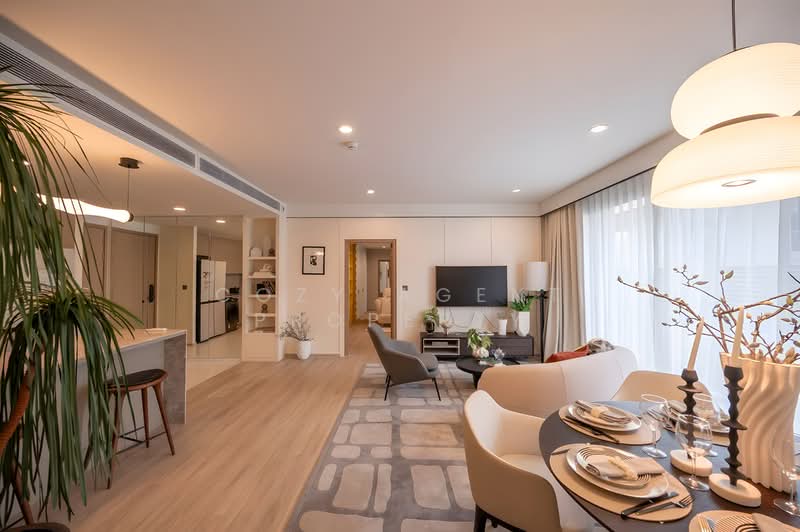 PYNN Soonvijai, Bangkok, 111 Phetchaburi Road, Bang Kapi, Huai Khwang, Bangkok, 2 Bedrooms, 137 sqm, Condo For Rent, by Cozy Agent Property, 500322073 - DDproperty.com