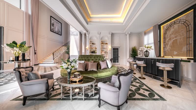 The Palazzo Krungthep Kreetha : เดอะ พาลาซโซ่ กรุงเทพกรีฑา, กรุงเทพ, ศรีนครินทร์-ร่มเกล้า, สะพานสูง, กรุงเทพ, 1,140 ตร.ม., บ้านเดี่ยว ขาย, โดย Princeton Estate Co.,Ltd., 500322684 - DDproperty.com