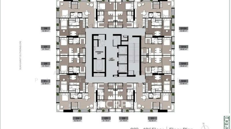 Noble Form Thonglor, Bangkok, Sukhumvit 55, Khlong Tan Nua, Watthana, Bangkok, 2 Bedrooms, 77 sqm, Condo For Sale, by Acute Realty Partner Co.,Ltd., 500322722 - DDproperty.com