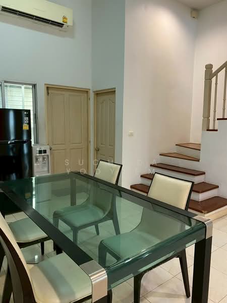 Baan Klang Muang Swiss Town Kaset-Nawamin, Bangkok, Soi Moobaan Klang Mueng, Chorake Bua, Lat Phrao, Bangkok, 3 Bedrooms, 96 sqm, Townhouse For Sale, by Suchada Yodyiem, 500323741 - DDproperty.com