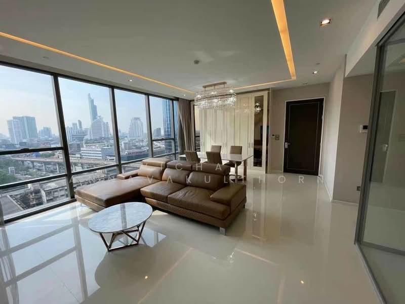 The Bangkok Sathorn, Bangkok, 111 South Sathorn Road, Yan Nawa, Sathon, Bangkok, 2 Bedrooms, 124 sqm, Condo For Rent, by Vichai Annavakulthorn, 500323845 - DDproperty.com