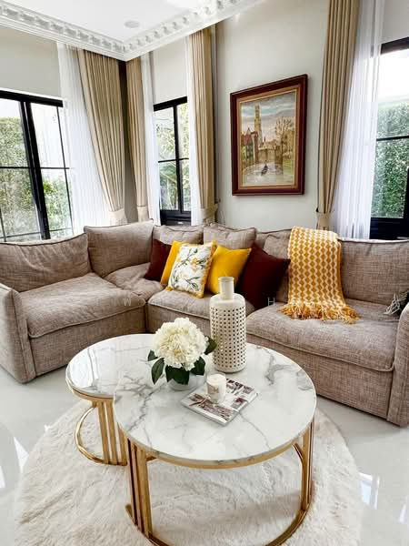 Nantawan Rama 9 - New Krungthepkreetha, Bangkok, Saphan Sung, Bangkok, 4 Bedrooms, 302 sqm, Single Detached House For Sale, by พั้น HSH, 500323957 - DDproperty.com