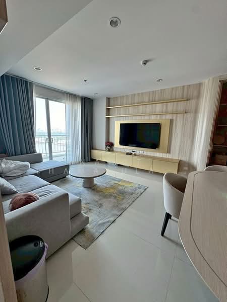 Supalai Riva Grande Rama 3, Bangkok, Rama 3 Road, Chong Nonsi, Yan Nawa, Bangkok, 2 Bedrooms, 100 sqm, Condo For Rent, by Napat Thamakulangkul, 500324361 - DDproperty.com