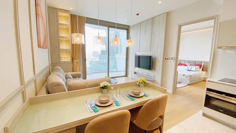 Magnolias Waterfront Residences, Bangkok, 259 Charoen Nakhon Road, Khlong Ton Sai, Khlong San, Bangkok, 1 Bedroom, 60 sqm, Condo For Rent, by Phoom Imruangsri, 500324921 - DDproperty.com
