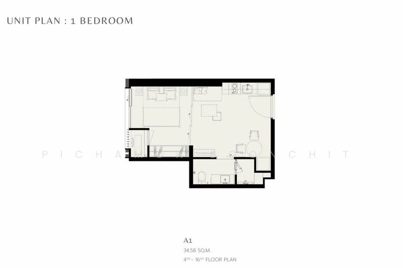 ROMM Convent, Bangkok, 42 Convent Road, Silom, Bang Rak, Bangkok, 1 Bedroom, 35 sqm, Condo For Sale, by Pichamon Boonchit, 500325544 - DDproperty.com