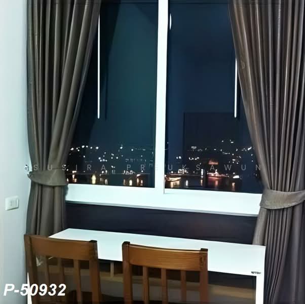 Supalai River Resort, Bangkok, 99 Charoennakhon Road, Samlae, Thon Buri, Bangkok, 1 Bedroom, 38 sqm, Condo For Rent, by Susira Prueksawun, 500325659 - DDproperty.com