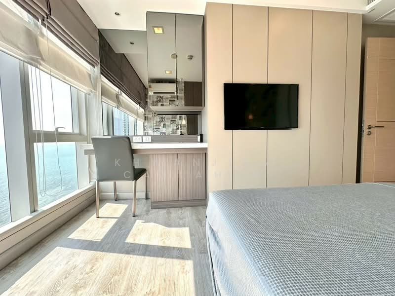 The Palm Wongamat Beach, Chon Buri (Pattaya), Soi Naklua 16, Na Kloe, Bang Lamung (Pattaya), Chon Buri (Pattaya), 1 Bedroom, 46 sqm, Condo For Rent, by Khwanjira Callahan, 500325912 - DDproperty.com