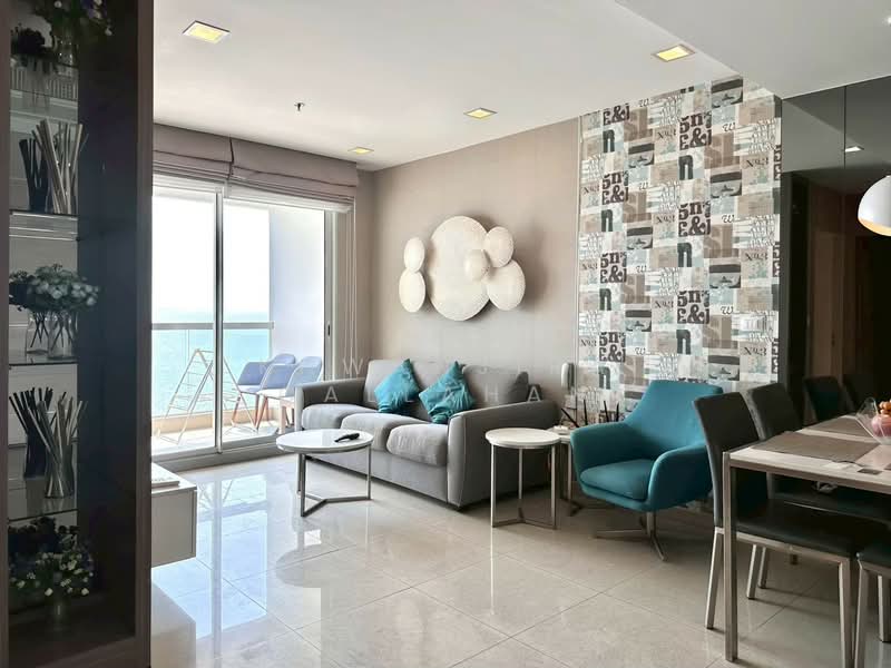 The Palm Wongamat Beach, Chon Buri (Pattaya), Soi Naklua 16, Na Kloe, Bang Lamung (Pattaya), Chon Buri (Pattaya), 1 Bedroom, 46 sqm, Condo For Rent, by Khwanjira Callahan, 500325912 - DDproperty.com
