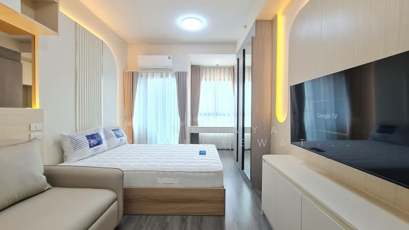 IDEO Ramkamhaeng Lamsali Station, Bangkok, Ramkhamhaeng Road, Hua Mak, Bang Kapi, Bangkok, Studio, 25 sqm, Condo For Rent, by Arinchaya Pornphakdeewattana, 500326109 - DDproperty.com