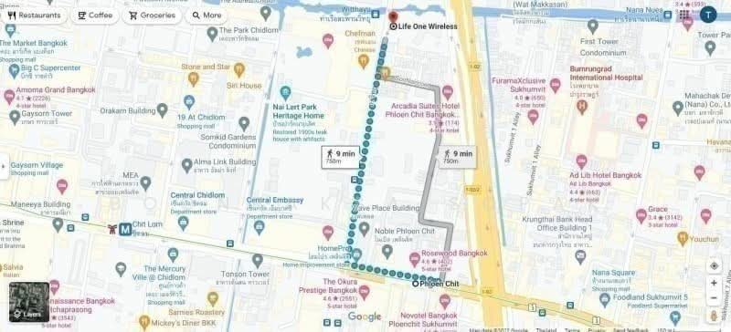 Life One Wireless, Bangkok, 1 Wireless Road, Lumphini, Pathum Wan, Bangkok, 2 Bedrooms, 63 sqm, Condo For Rent, by Boonraksa Sopak, 500326274 - DDproperty.com