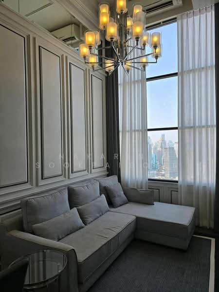 Knightsbridge Prime Sathorn, Bangkok, 599 Naradhiwas Rajanagarindra Road, Thung Maha Mek, Sathon, Bangkok, 1 Bedroom, 45 sqm, Condo For Rent, by Nakarin Sookpaiboon, 500326376 - DDproperty.com