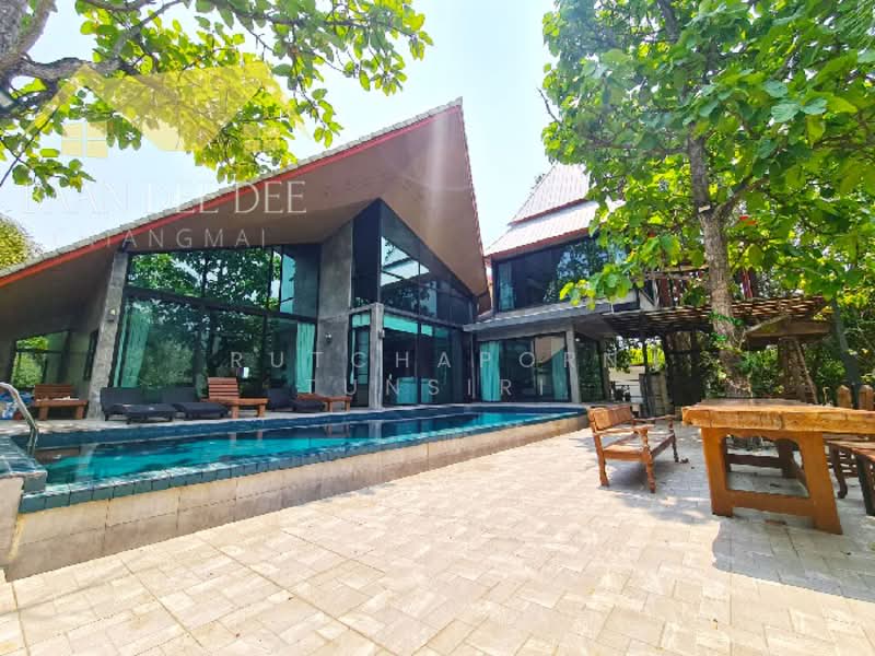 Pool Villa ให้เช่า – ใกล้สนามสมโภช700ปี เพียง 5 นาที ค่าเช่า 120,000 บาท / เดือน No.10P004, Chiang Mai, Don Kaeo, Mae Rim, Chiang Mai, 4 Bedrooms, 200 sqm, Single Detached House For Rent, by Rutchaporn Tunsiri, 500326463 - DDproperty.com