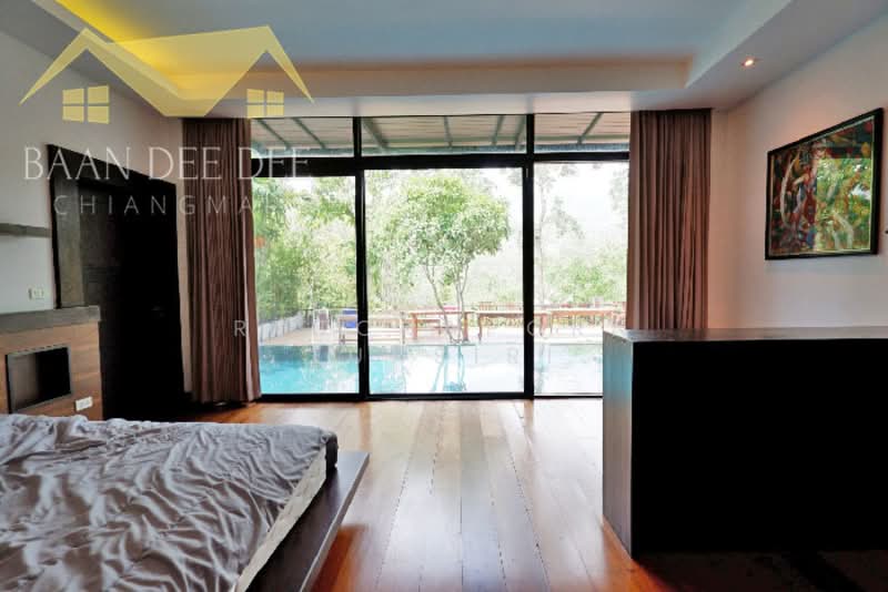 Pool Villa ให้เช่า – ใกล้สนามสมโภช700ปี เพียง 5 นาที ค่าเช่า 150,000 บาท / เดือน No.10P005, Chiang Mai, Don Kaeo, Mae Rim, Chiang Mai, 5 Bedrooms, 200 sqm, Single Detached House For Rent, by Rutchaporn Tunsiri, 500326494 - DDproperty.com