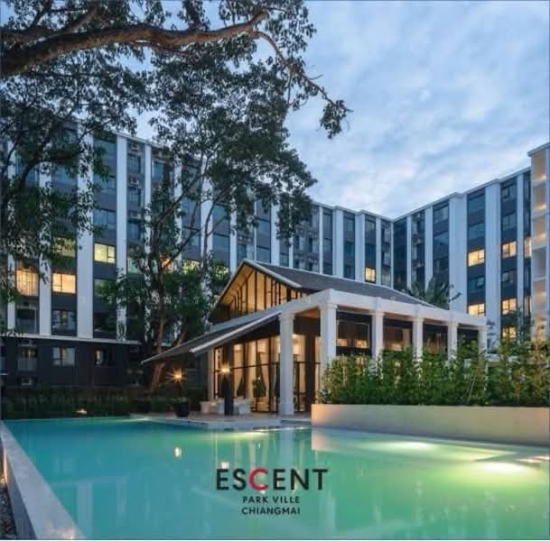 Escent Park Ville, Chiang Mai, 80 Soi Mae Khao Mu 4 Alley, Fa Ham, Muang Chiang Mai, Chiang Mai, 1 Bedroom, 33 sqm, Condo For Sale, by วราพร ตางจงราช, 500327057 - DDproperty.com