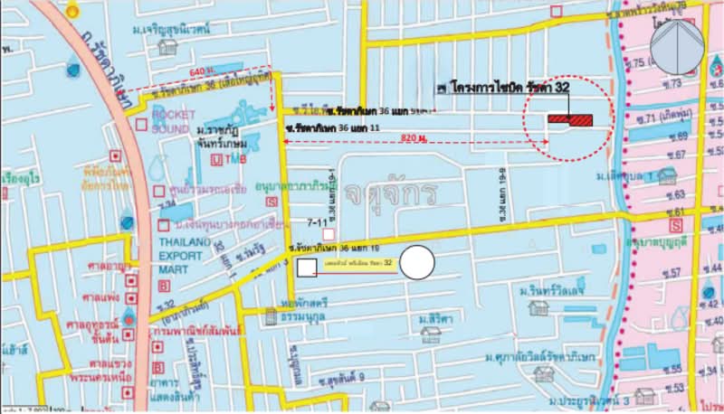 CYBIQ Ratchada 32, Bangkok, Soi Ratchadaphisek 36 Yeak 11, Chan Kasem, Chatuchak, Bangkok, Studio, 32 sqm, Condo For Sale, by Netsanthiah Ai, 500327719 - DDproperty.com