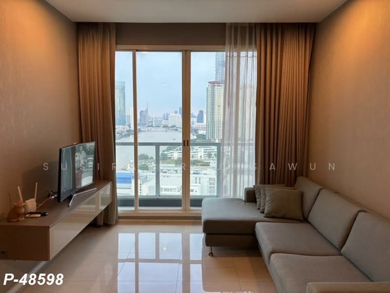 Menam Residences, Bangkok, 2088 Charoenkrung Road, Wat Prayakrai, Bang Kho Laem, Bangkok, 1 Bedroom, 47 sqm, Condo For Rent, by Susira Prueksawun, 500327994 - DDproperty.com