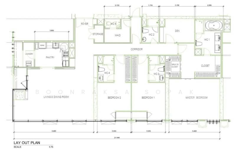 Athenee Residence, Bangkok, 65 Witthayu Road, Lumphini, Pathum Wan, Bangkok, 4 Bedrooms, 202 sqm, Condo For Rent, by Boonraksa Sopak, 500328202 - DDproperty.com