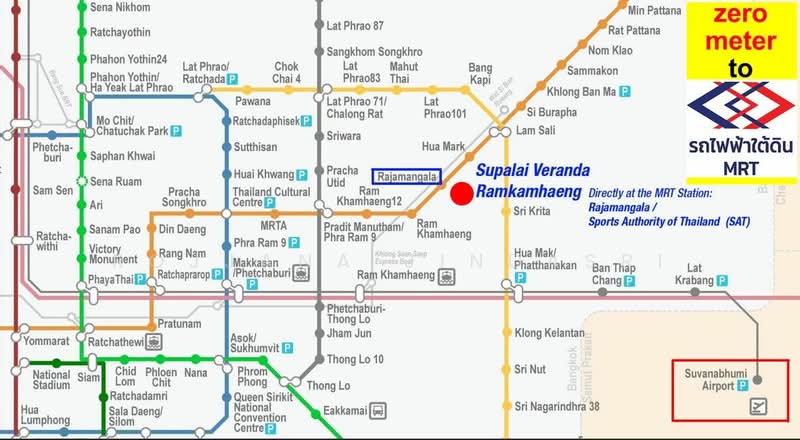 Supalai Veranda Ramkhamhaeng, Bangkok, Ramkhamhaeng Road, Hua Mak, Bang Kapi, Bangkok, 2 Bedrooms, 59 sqm, Condo For Rent, by Rojjana Jindasri, 500328845 - DDproperty.com