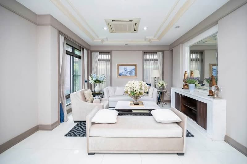 Mantana Lake Watcharapol, Bangkok, Sukhaphiban 5 Road, O-Ngoen, Sai Mai, Bangkok, 5 Bedrooms, 397 sqm, Single Detached House For Rent, by Nisakorn Wingwat, 500329139 - DDproperty.com
