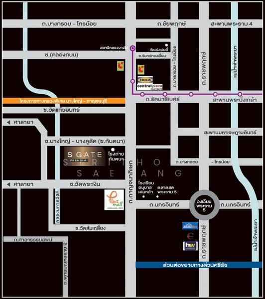S-Gate Premium Kanchanpisek, Nonthaburi, Bang Muang, Bang Yai, Nonthaburi, 3 Bedrooms, 160 sqm, Townhouse For Sale, by Sirithong Saetang, 500329261 - DDproperty.com