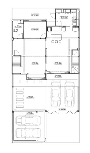 บ้านแฝด 500 ม. จาก BTS อ่อนนุชบ้านรีโนเวทใหม่สไตล์ Modern Minimalist, กรุงเทพ, พระโขนงเหนือ, วัฒนา, กรุงเทพ, 280 ตร.ม., บ้านแฝด ขาย, โดย Khun One, 500329400 - DDproperty.com