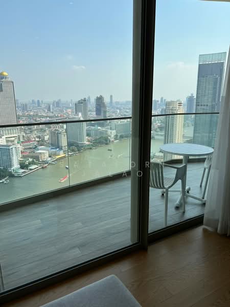 Magnolias Waterfront Residences, Bangkok, 259 Charoen Nakhon Road, Khlong Ton Sai, Khlong San, Bangkok, 1 Bedroom, 61 sqm, Condo For Rent, by Sataporn Jalao, 500329643 - DDproperty.com