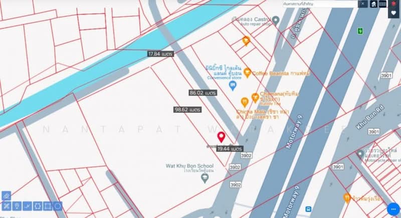 ที่ดินติดโรงเรียนคู้บอน, Bangkok, Bang Chun, Khlong Sam Wa, Bangkok, , 1,464 sqm, Land For Sale, by Nantapat Warakdee, 500329889 - DDproperty.com