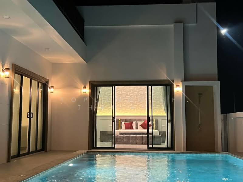ขาย Pool Villa ชะอำ จ.เพชรบุรี (มีระเบียงดาดฟ้า ชมวิว และ Party) ทำเลส่วนตัว 126 ตร.วา 377 ตร.ม, เพชรบุรี, นายาง, ชะอำ, เพชรบุรี, 377 ตร.ม., วิลล่า ขาย, โดย TopLands of Thailand, 500330624 - DDproperty.com