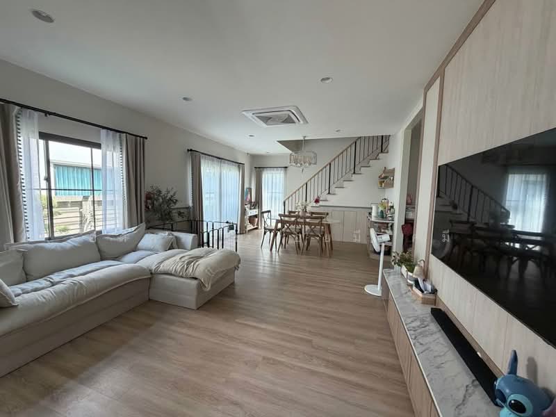 Saransiri Ratchapruek 345, Nonthaburi, Sai Kaset Phatthana Mu 3, Khlong Khoi, Pak Kret, Nonthaburi, 4 Bedrooms, 200 sqm, Single Detached House For Rent, by Adisorn Ploymeerassamee, 500331176 - DDproperty.com