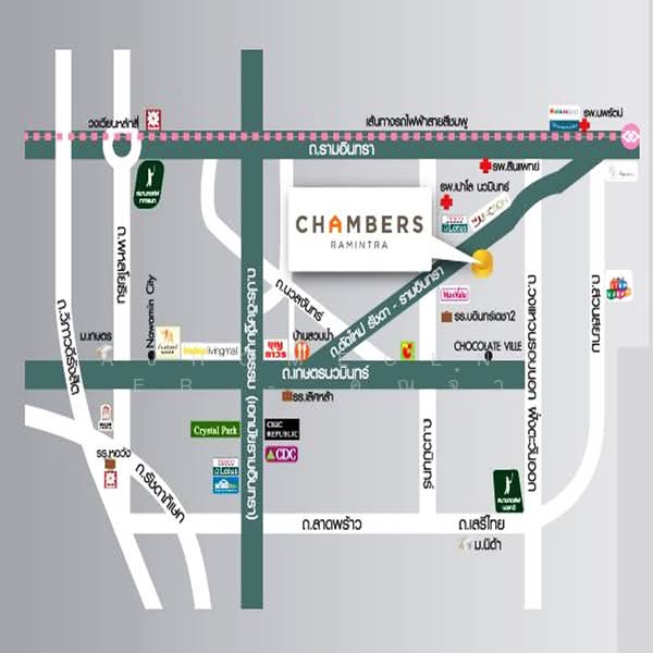 CHAMBERS Ramintra, Bangkok, 66 Ratchada-Ramintra Road, Khan Na Yao, Bangkok, 2 Bedrooms, 83 sqm, Condo For Sale, by AJHOMECENTER - คุณจ๋า, 500331723 - DDproperty.com