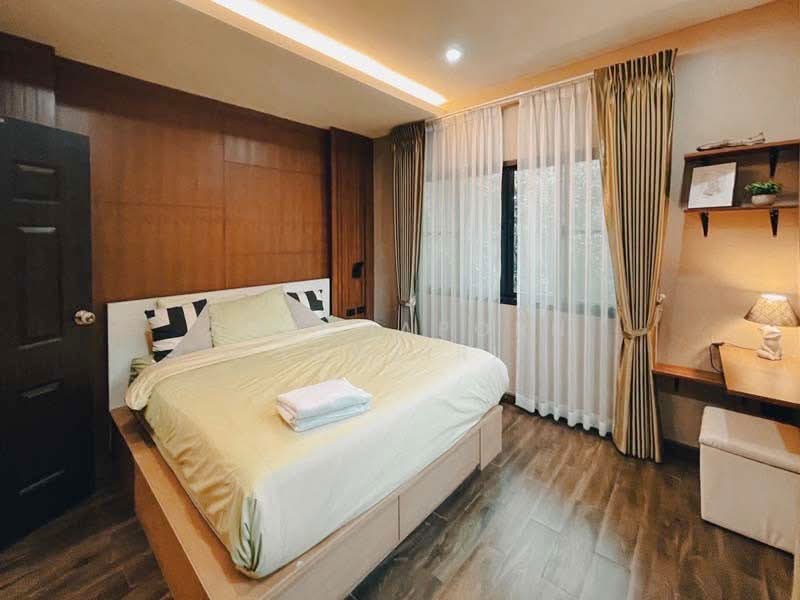Pool Villa ให้เช่า – ใกล้มีโชคพลาซ่า เพียง 5 นาที ค่าเช่า 55,000 บาท / เดือน รหัสทรัพย์ : No.5P007, เชียงใหม่, หนองจ๊อม, สันทราย, เชียงใหม่, 370 ตร.ม., บ้านเดี่ยว ให้เช่า, โดย Rutchaporn Tunsiri, 500332007 - DDproperty.com