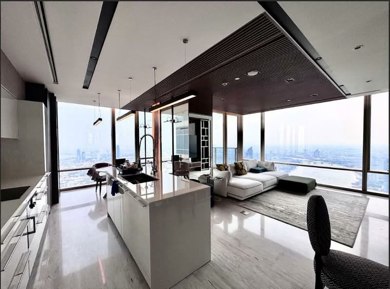 Four Seasons Private Residences, Bangkok, 300 Charoen Krung Road, Yan Nawa, Sathon, Bangkok, 2 Bedrooms, 120 sqm, Condo For Rent, by Decalf Simon, 500332030 - DDproperty.com