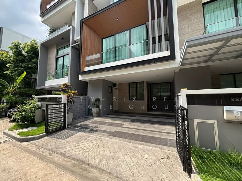 Nirvana Define Srinakarin-Rama 9, Bangkok, Srinakarin - Rom Klao Road, Saphan Sung, Bangkok, 3 Bedrooms, 285 sqm, Townhouse For Rent, by Forty-Six Real Estate Group, 500332100 - DDproperty.com